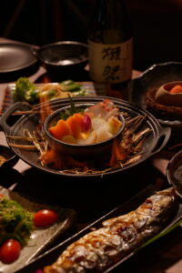 Món lẩu tại nhà hàng sake cao cấp tphcm the sake