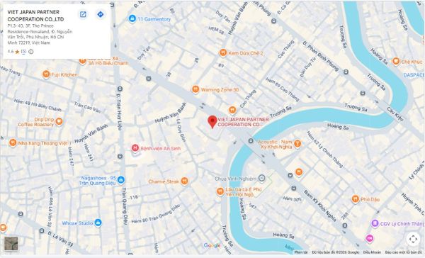 VIET JAPAN PARTNER COOPERATION ADDRESS MAP